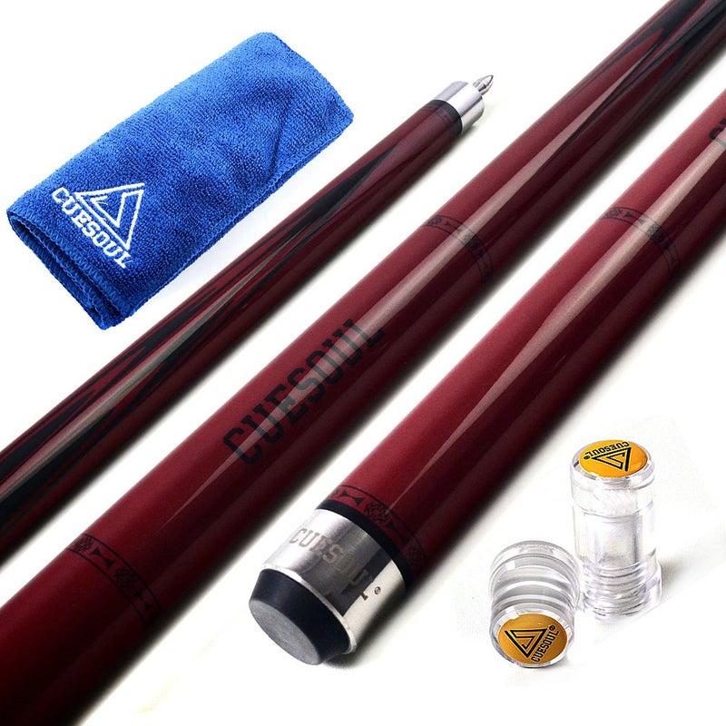 CUESOUL SOOCOO Series 58 inch 19oz Pool Cue Stick,Pool Cue 11.5mm - Image 1